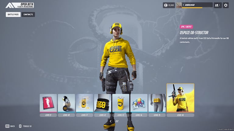 The Finals Open Beta Battle Pass Rewards Revealed